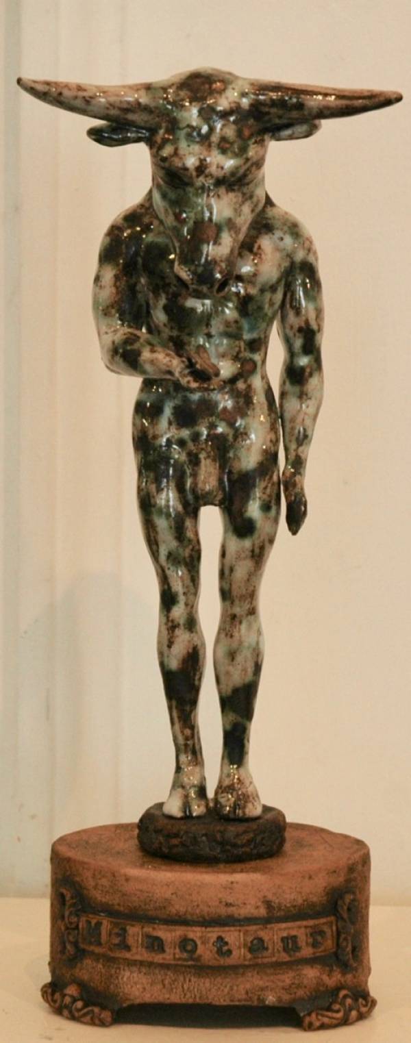 - a Ceramic by Craig Carsley, measuring 34 x 13 cm (H x W) £250